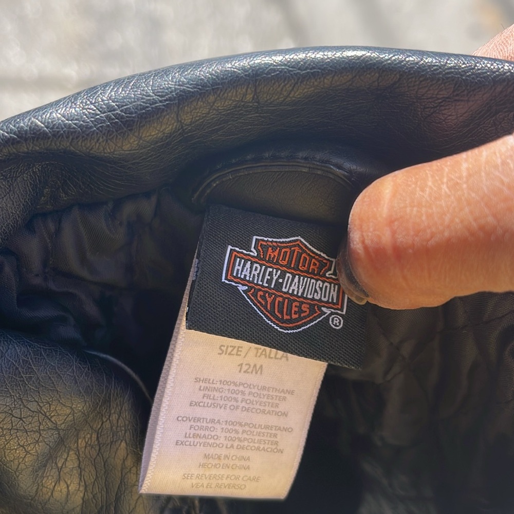 Harley Davidson baby jacket 12 MO. - Picture 5 of 13
